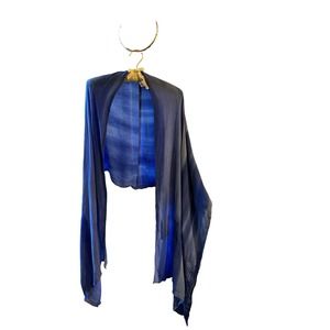 Modesce One Size Blue Shawl